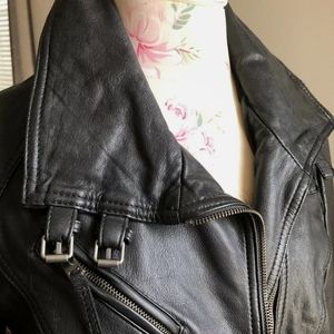 All Saints Belvedere Leather Jacket